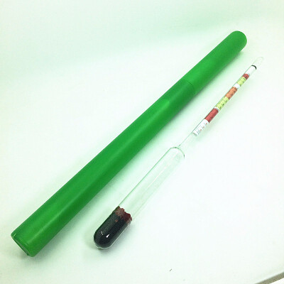 

2pcs Alcohol Meter Triple Scale hydrometer for beer wine home brewing BrixBalling potential alcohol 3-IN-1 099-1160 020