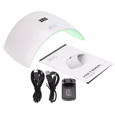 

Women s Fashion LED UV Lamp Nail Gel Dryer Gel Curing White Light 24W SUN9S Nail Art
