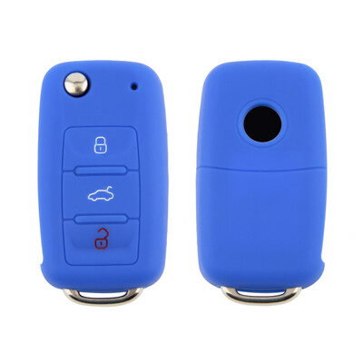 

Silicone Car Auto Remote Key Cover Case For Volkswagen VW Series