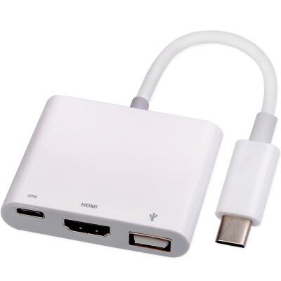 

Ferguson (cabos) F078 Apple Notebook Type-C to USB3.0 hub HDMI converter apple MacBook expansion HUB power supply type-c to HDMI