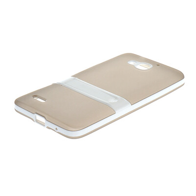 

MOONCASE Huawei 3X Дело Желе Цвет силиконовый гель ТПУ Тонкий с подставкой обложка чехол для Huawei Honor 3X G750 Серый