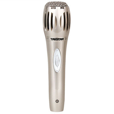 

Victory TAKSTAR D-518 Professional Concert Microphone Conference Presentation KTV Kara OK Cable Microphone Silver
