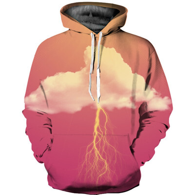 

Mens Hoodie 3D Printed Women Pullover Sweater