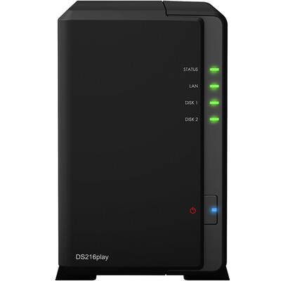 

сервер классического сингла отсеков NAS сетевого хранилища Synology (Synology) DS115j (без внутреннего жесткого диска)