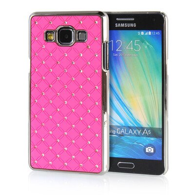 

MOONCASE Hard Chrome Plated Star Bling Back ЧЕХОЛ ДЛЯ Samsung Galaxy A5 Pink