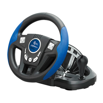 

Betop BTP-3189 Shun Feng189 Game Steering Wheel Wired Vibration PCPS3 Universal