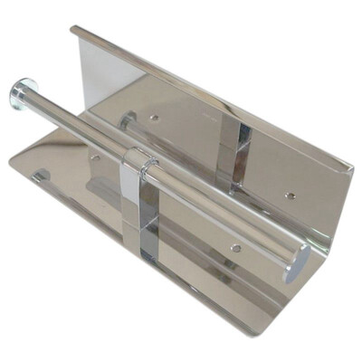 

UpperX Bathroom Stainless Steel Toilet Paper Roll Holder Bath Accessory Double