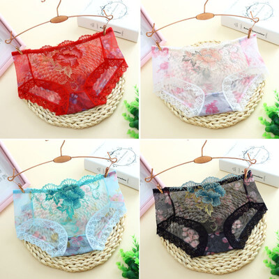 

Underwear Women Floral Boxer Womens Panties Shorts Breifs Sexy Lingeries Female Intimates Girls Boyshorts