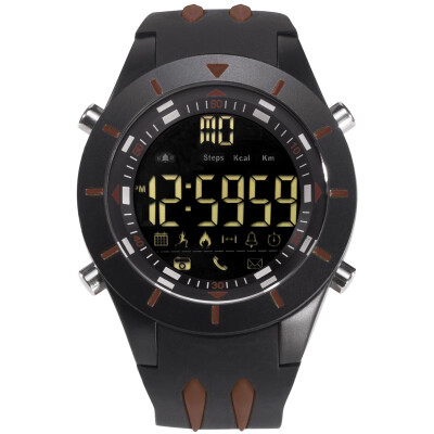 

Bluetooth Step Counter Watch Genuine Fashion Sports Multi Function Single Display Electronic Watch Couple Pop Men Waterproof Watch