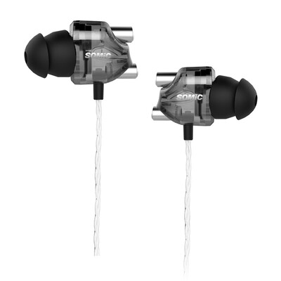 

Somic SOMIC V4 double moving ear ear earphones music headphones black