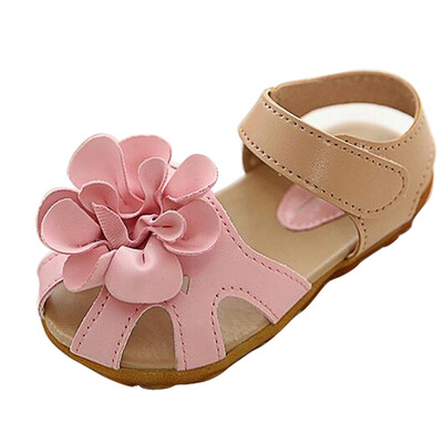 

Kids Toddler Girl Flower Strap Princess Sandal Soft Flat Walking Dance Dress Shoe