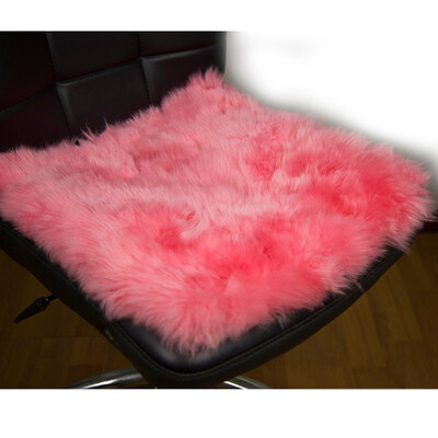 

Universal Australian Pure Natural Wool Seat CoverThirteen Colors Winter Car Cushion 1 PCS Lot Free Shipping For Russian