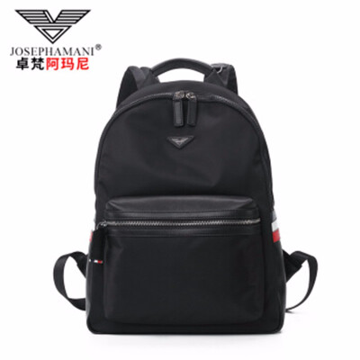 

Zhuo Fan Armani Backpack Mens Front Backpack Tarpaulin Backpack Casual Youth Mens Bags