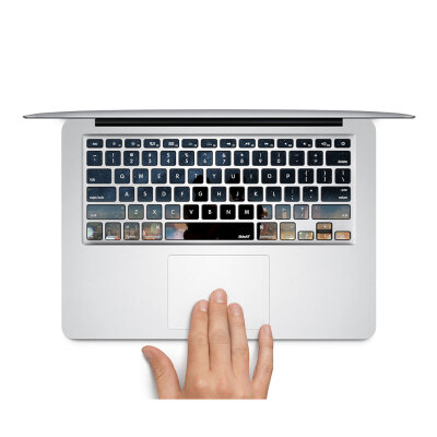 

GEEKID@Macbook Pro 13 keyboard decal sticker individual keys protector Loving Macbook Air 13 keyboard decor sticker