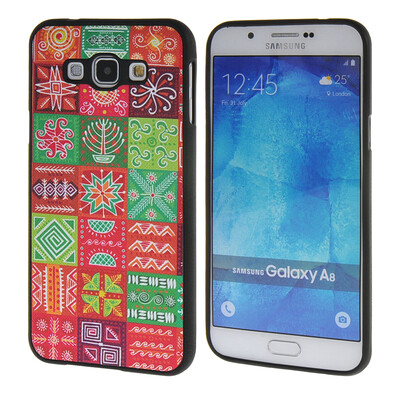 

MOONCASE чехол для Samsung Galaxy A8 Pattern series Flexible Soft Gel TPU Silicone Skin Slim Durable Cover
