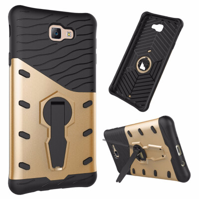 

Goowiiz Phone Case For Samsung Galaxy ON7 2016J7 PrimeG610 Luxury Armor TPUPC Silicone Hard Bracket