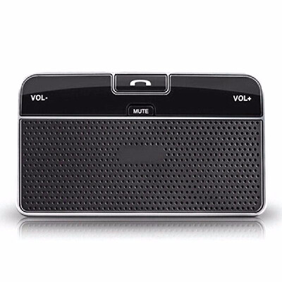 

Fashion Silm Wireless BT Handsfree Speaker Phone MP3 Car Kit Sun Visor Clip