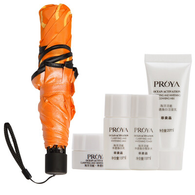 

Pellet enjoys the gift umbrella cleansing 20ml water 15ml milk 15ml cream 5g