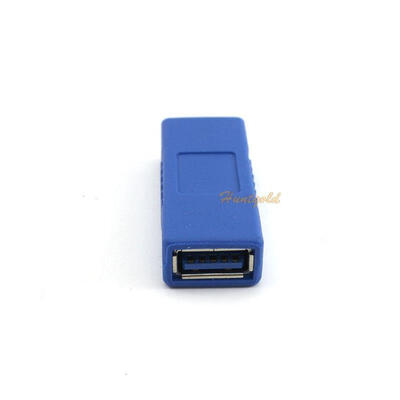 

Blue USB 3.0 Type A Female to Female Connector Adapter Coupler Gender Changer