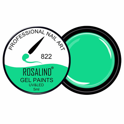 

ROSALIND Gel Varnish 5ml 142 Pure Colors UV Gel Manicure DIY Nail Art Gel Polish Design Nail Painting Color gel lacquer801-880