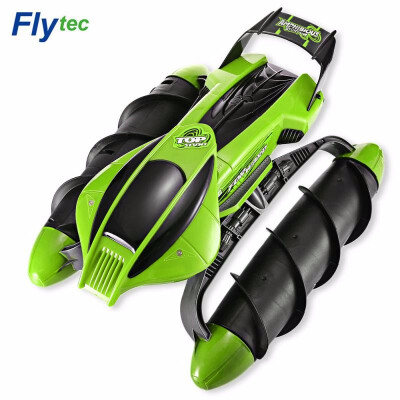 

Flytec 989 - 393 24GHz Amphibious Stunt Water-resistance All-terrain RC Tank Boat