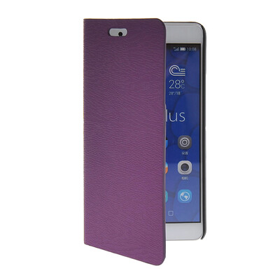 

MOONCASE Slim Leather Side Flip Wallet Card Slot Pouch with Kickstand Shell Back чехол для Huawei Honor 6X Purple