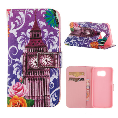 

MOONCASE ЧЕХОЛ ДЛЯ Samsung Galaxy S6 Flip PU Leather Fold Wallet Card Slot Kickstand Back [Pattern series] /a17