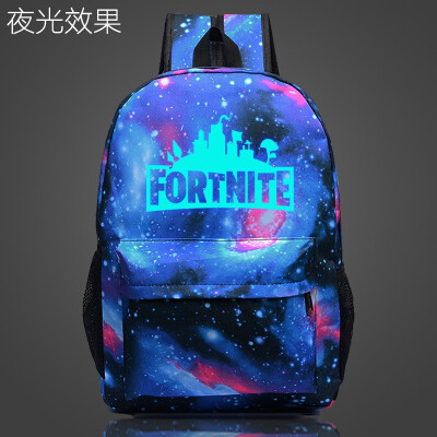 

Fornite Night School Bag Mens&Womens Backpacks Youth Campus Duplex Fashion Trend