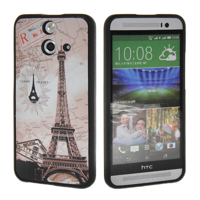 

MOONCASE Cute Pattern Soft Flexible Silicone Gel TPU Skin Shell Back Case Cover for HTC One E8