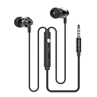 

Langsdom M300 Metal Phone Earphone for Mobile Phone 35mm in-ear Hifi Earbuds with Mic Headset