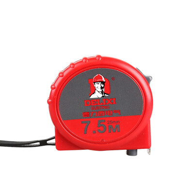 

DELIXI ELECTRIC self-locking steel tape measure telescopic ruler measuring tape 75m25mm