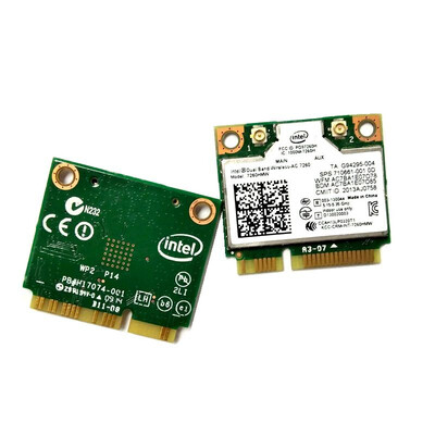 

Wireless Adapter Card for Intel Dual Band 7260 7260HMW AC MINI PCI-E 24G5G bluetooth 40 for SamsungDellSonyACERASUS