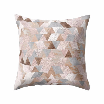 

Colorful Pillowcase 4545 Rosiest Geometric Marble Texture Pillow Case Super Soft Throw Sofa Bed Cushion Cover Protector