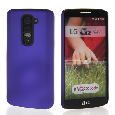 

MOONCASE Hard Rubberized Rubber Coating Devise Back Case Cover for LG G2 Mini Purple