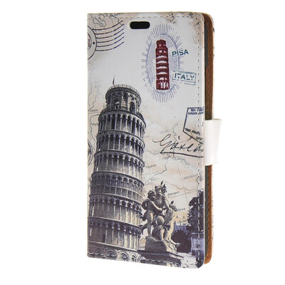 

MOONCASE Case for Huawei Honor 4A (5.0") Leather Flip Wallet Style and Kickstand Case Cover [Cute Pattern] Design / a09