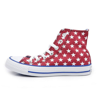 

Converse (Конверс) CS143116 обувь ALL STAR высокой верхней холст прогулочной обуви красный 42