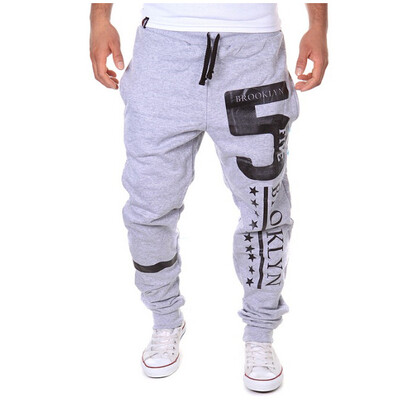 

Zogaa Men's Active Pants Printing Fashion Casual