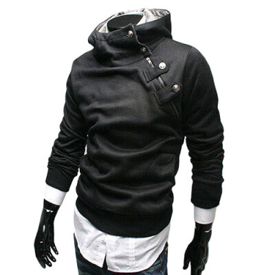 

CT&HF Men Leisure Fashion Fleece Contracted Personality Popular Coat Winter Pure Color Cotton Fleece Hot Selling Fleece