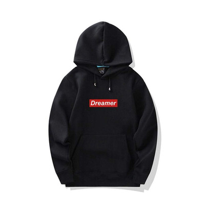 

2018 spring&autumn new plus velvet thick mens sweater hooded printed jacket trend sweater Japanese mens clothing
