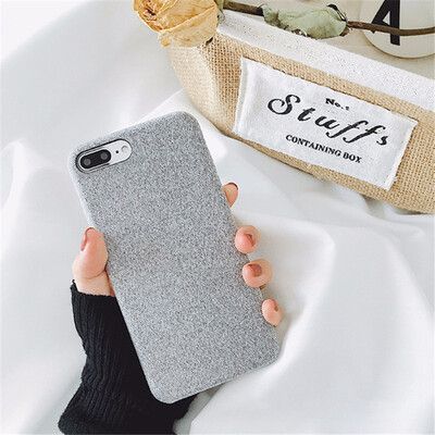 

iphone 6 6s 8 678 plus X 5s 5 SE Case Granite Scrub Marble Stone Painted Silicone Phone Case