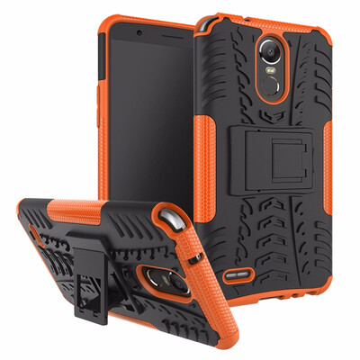 

Goowiiz Phone Case For LG Stylus 3 2017Stylus Q6Q6αQ6 PlusG6 Mini Armor Tire Texture Rugged Protection PCTPU