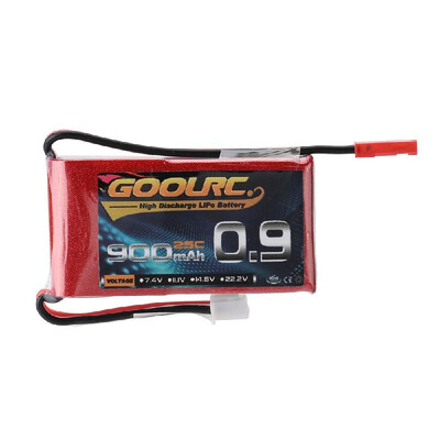 

New Vehicles Remote Control Toys Accessories GoolRC 2S 74V 900mAh 25C Li-Po BatteryJST Plug for WLtoys RC Boat Durable