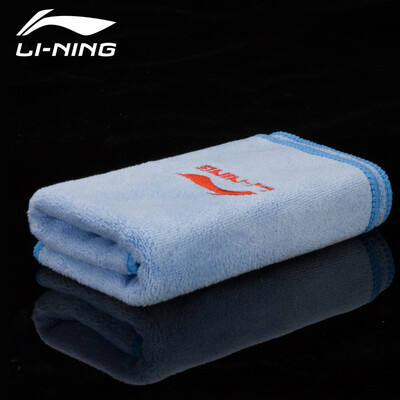 

Li Ning LI-NING sports towel sweat-absorbent fitness swimming quick-drying towel LSJK766-1 blue