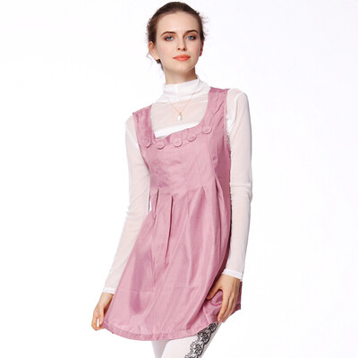 

Jing Qi radiation clothing maternity clothing anti-radiation clothing silver fiber radiation protection vest four seasons gold red XL code JCM98102