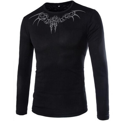 

Zogaa Mens T-shirt Slim Tattoo Quick Drying