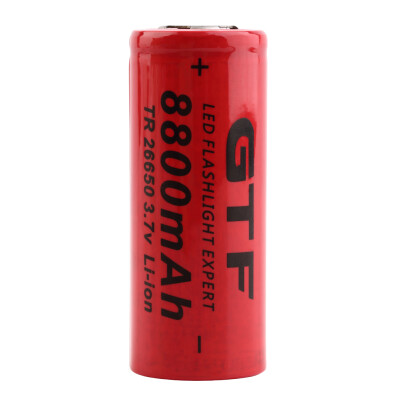 

Hot 3.7V 8800mAh TR26650 Li-ion Rechargeable Battery for LED Flashlight