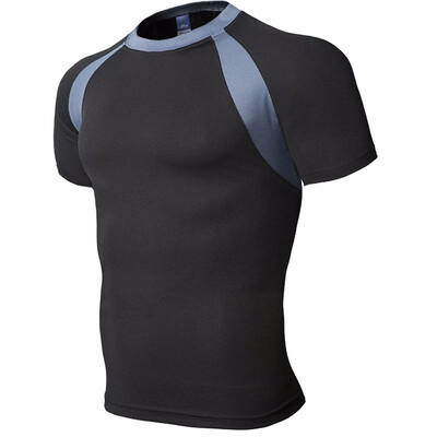 

2018 Summer Mens Short Sleeved 8 Color T-shirt Repair Sports Speed Dry Clothes Bicycle Riding Clothes SzieXS