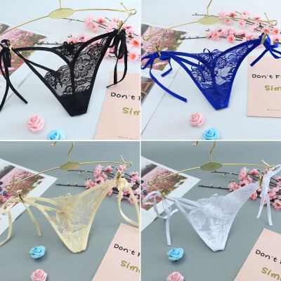 

bandage women lace thong panties cotton briefs underwear bikini 7 colors sexy intimates girls bragas