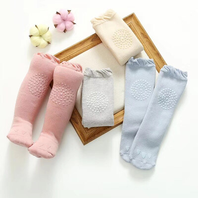 

Baby thick terry stockings for climbing pure cotton over knee anti-slipery in autumn winter procteck baby