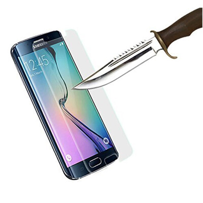 

премия реально закаленное стекло экрана защитник охранник на Samsung Galaxy S6 края (не полностью охватывают экран фильма)